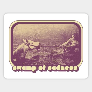 Swamp Of Sadness //// 80s Retro Movie Design Magnet